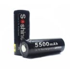 Soshine Li-ion 3.7V 5500mAh 18650 -2 pack