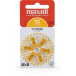 Maxell hörapparatsbatteri 10 6-pack