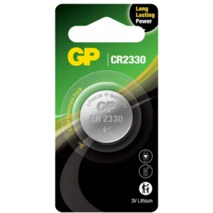 GP CR2330 – 3V litium knappcellsbatteri för bilnyckel och fjärrkontroll