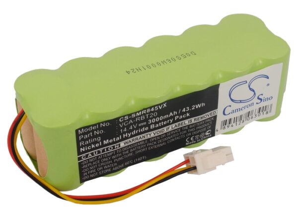 Batteri till Samsung Navibot VCR8730 14.4V 3000mAh Ni-MH