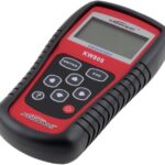 KONNWEI KW808 felkodsläsare – diagnostisk OBD2/EOBD-verktyg för felsökning av bilmotor, visning av felkoder och livedata.