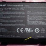 ASUS K40  Batteri