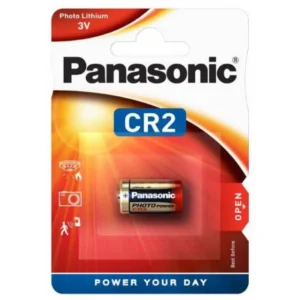 Panasonic CR2 3V litium knappcellsbatteri