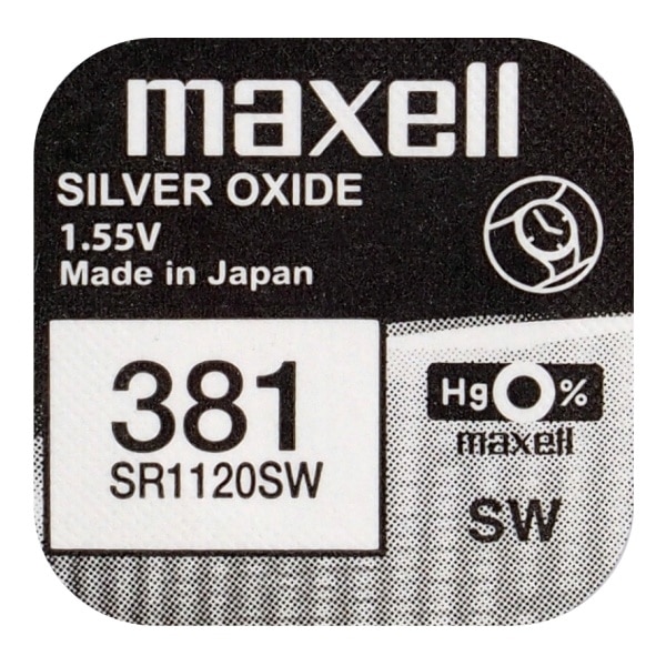 SR1120SW (381) Knappcell Batteri