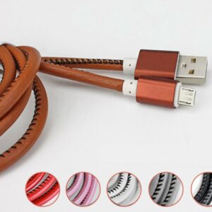 USB datakabel läder
