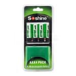 Soshine AA Ni-MH Uppladdningsbara 2700mAh 4-pack, 1.2V