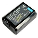 Batteri till Sony NP-FW50 (NEX, Alpha, ILCE, A-serien) – 7.4V 1080mAh