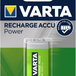 VARTA Laddbart. 9V 200mAh 1,2v. NiMh 1st