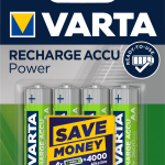 VARTA Laddbart. AA 2600mAh 1,2v NiMh 4st