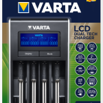 Varta laddare LCD Dual Tech. Laddar NiMH- och litium.
