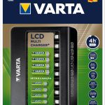 Varta laddare LCD. Laddar upp till 8st AA/AAA.