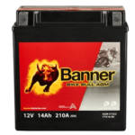Banner Mc Batteri AGM YTX16-BS 12V 14Ah