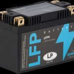 LP Litium Mc batteri YTX9-BS mfl. 12v 36Wh
