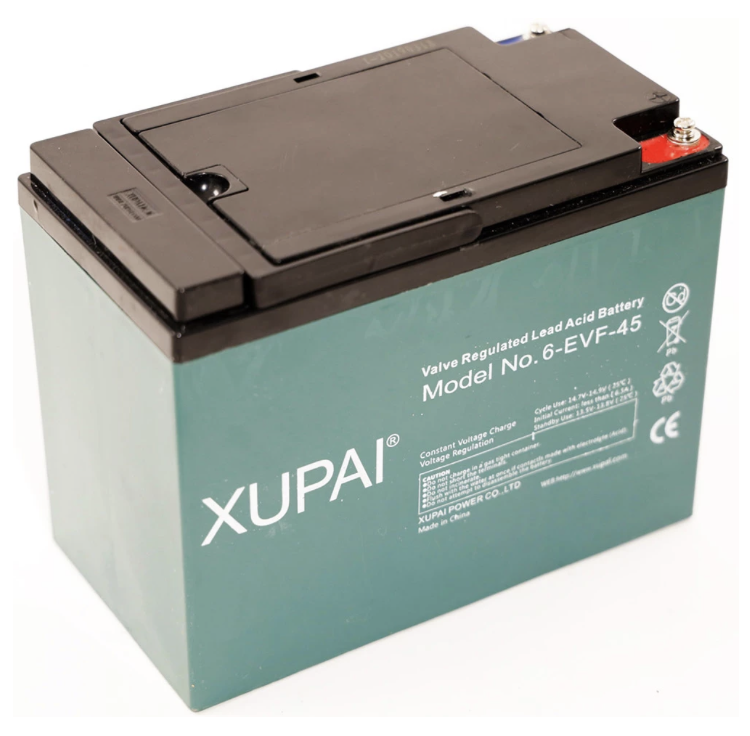 Xupai AGM Deep Cycle 12V 45Ah 6EVF45