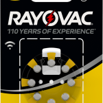 RAYOVAC Hörapparatsbatterier 10 8st
