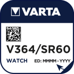 Varta Klockbatterier SR 60, 364 1,55V 1-Pack