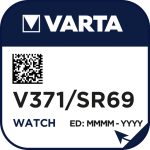Varta Klockbatterier SR 69, 370 1,55V 1-Pack