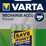 VARTA Laddbart AAA 1000mAh 1,2v NiMH 4st