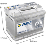 Varta Dynamic EFB 12V 60Ah