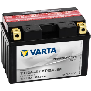 Varta Mc-batteri AGM YT12A-BS 12v 11Ah