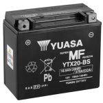 Yuasa Mc batteri YTX20-BS MF AGM 12v 18,9 Ah