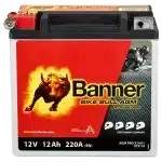 banner bike bull AGM pro etx 14 12 V 12AH