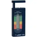 Limit BTA batteritestare med LCD-display för 1.5V och 9V batterier