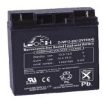 Leoch 12V 20Ah Underhållsfritt Blybatteri
