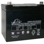 Leoch 12V 33Ah Underhållsfritt Blybatteri