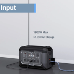 SOUOP S2-2500W Bärbar och Portabel Kraftstation