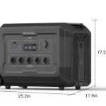 SOUOP S5-5000W Bärbar och Portabel Kraftstation