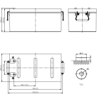 Underhållsfritt 12V 250Ah AGM-batteri