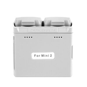 DJI Mini 2 laddare med dubbla portar – snabb och säker laddning för två batterier samtidigt