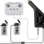 DJI Mini 2 Billaddare med Dubbla Portar – Ladda Drönarbatterier i Bilen