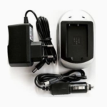 JVC BN-V107U / BN-V114U batteriladdare med 220V och 12V strömadapter