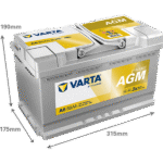 Varta Dynamic AGM 12V 80Ah