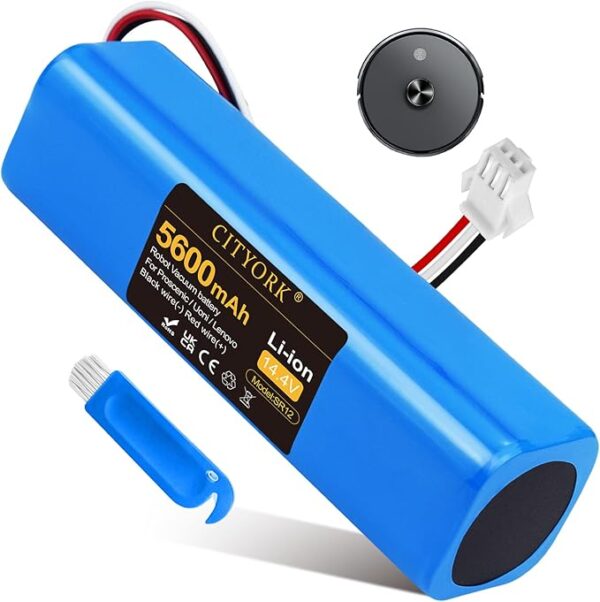 Cleverio ersättningsbatteri 14,4V 5200mAh för robotdammsugare