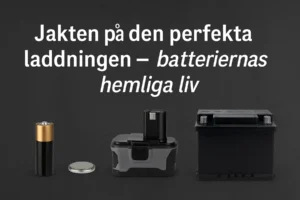 Jakten på den perfekta laddningen – batteriernas hemliga liv