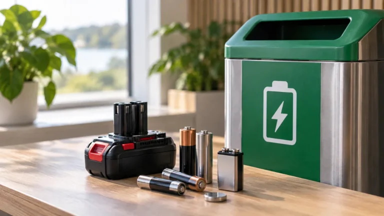 Återvinna batterier i Sverige – så lämnar du småbatterier, litiumbatterier och bilbatterier rätt