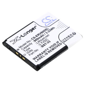 Ersättningsbatteri till Sony Ericsson K800i, W595, G705 m.fl