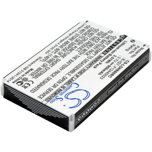 Ersättningsbatteri till Monster fjärrkontroller AVL300, MCC-AV100 – 3.7V 950mAh