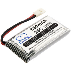 Ersättningsbatteri för Cheerson CX-30W drönare 3.7V 650mAh Li-Polymer