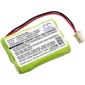 Ersättningsbatteri till Fisher-Price babyvakt M6163, J2457, TEL10160, J2458
