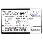 Ersättningsbatteri för CECT V10 mobiltelefon