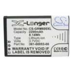 Ersättningsbatteri Garmin 361-00053-00 3.7V 2200mAh för Montana och Alpha GPS