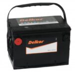 Delkor startbatteri 12V 70Ah sidpol 730CCA underhållsfritt bilbatteri Ca/Ca teknik