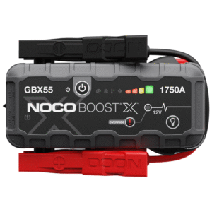 Noco Startbooster 12V 1750A litium starthjälp med USB- och 12V-utgång, IP65-klassad