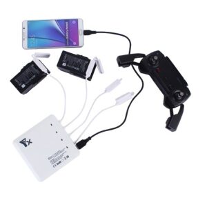 dji mavic air laddare fyra portar