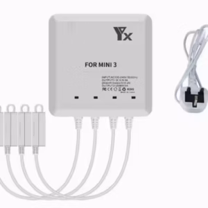 DJI Mini 3 Mini 4 Pro 4-ports laddare laddningsstation