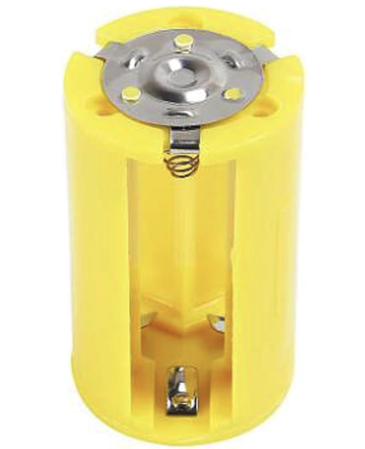 AAA till D batteriadapter